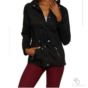 Black anorak jacket NWOT